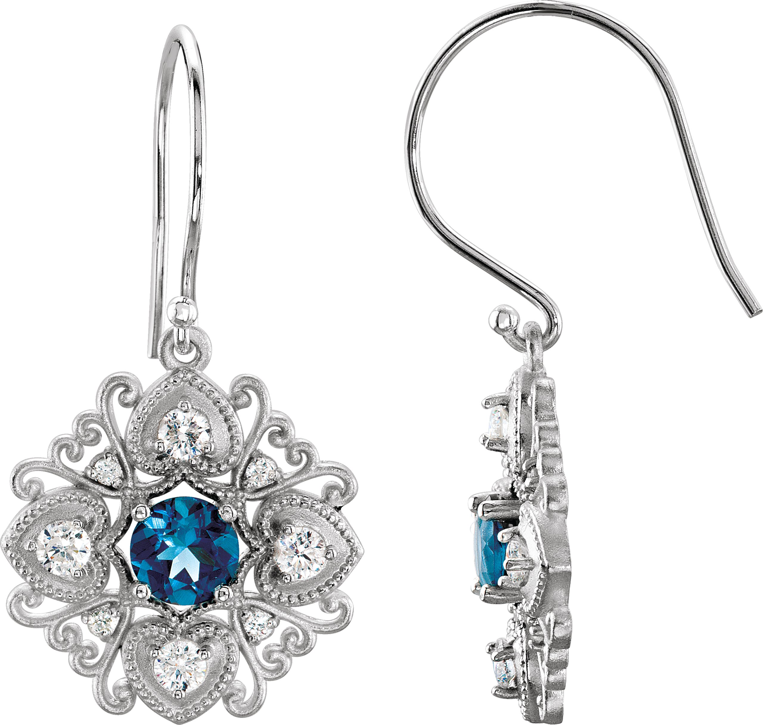 Vintage-Inspired Filigree Earrings