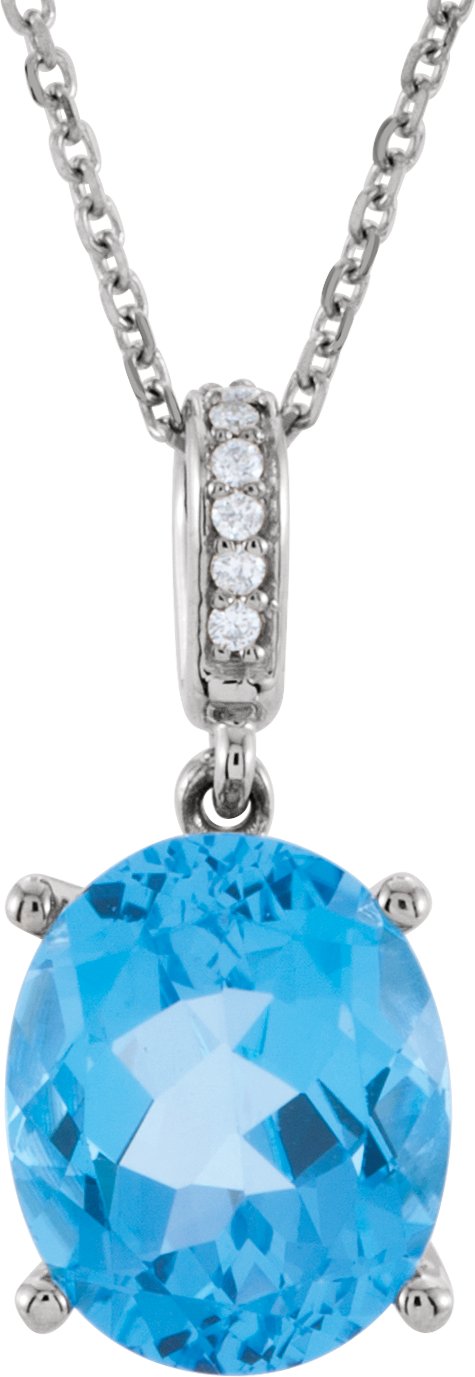 Accented Necklace or Charm/Pendant