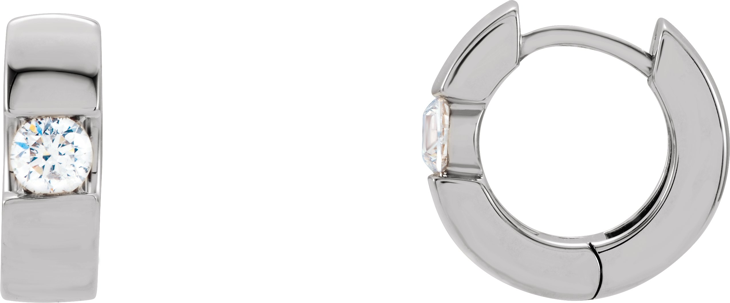 Hinged Hoop Earrings