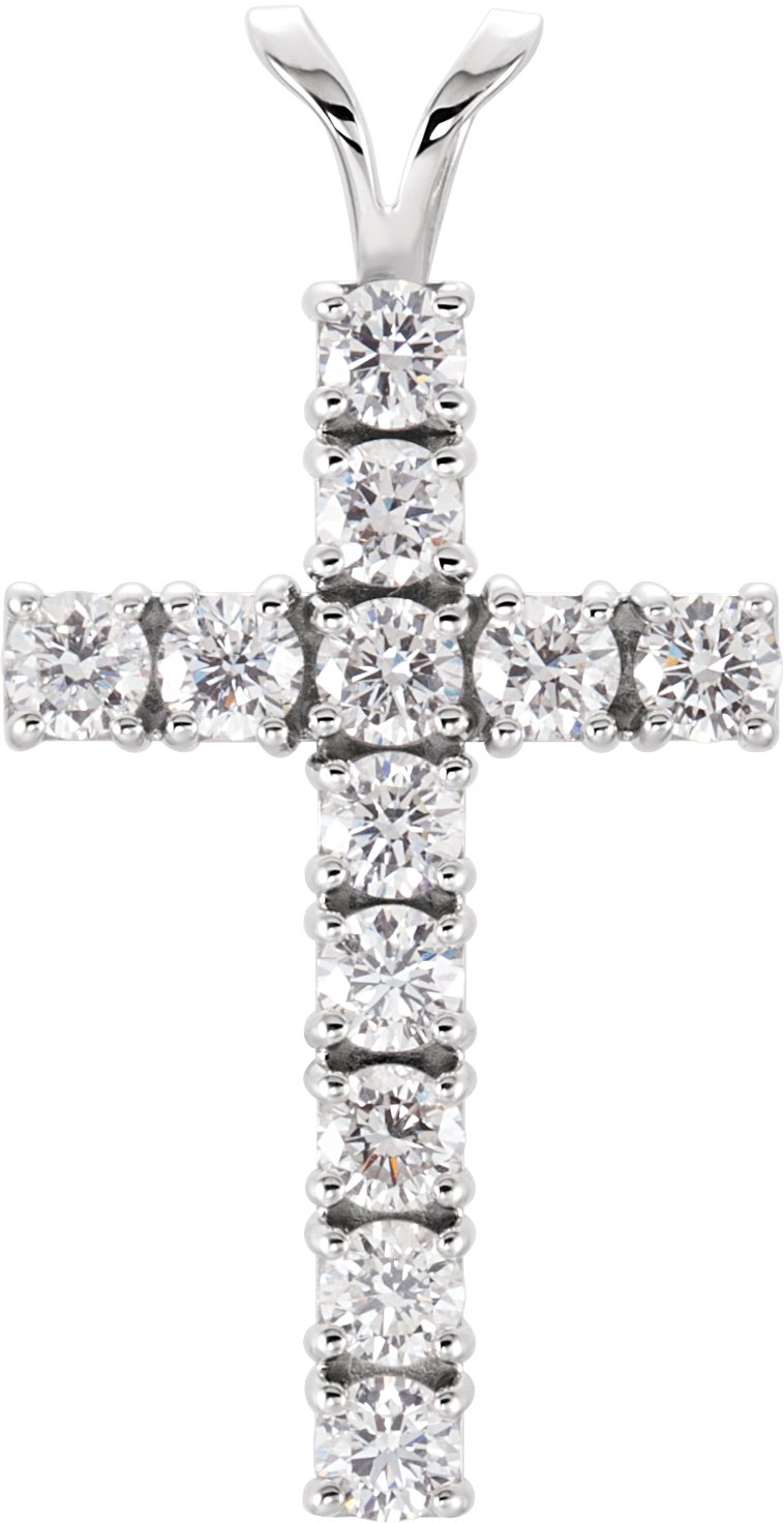 Accented Cross Pendant
