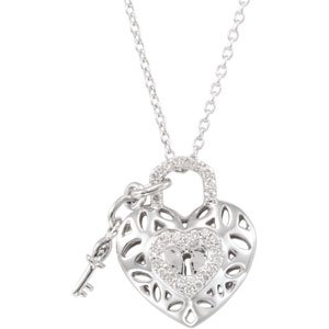 Heart Lock Necklace