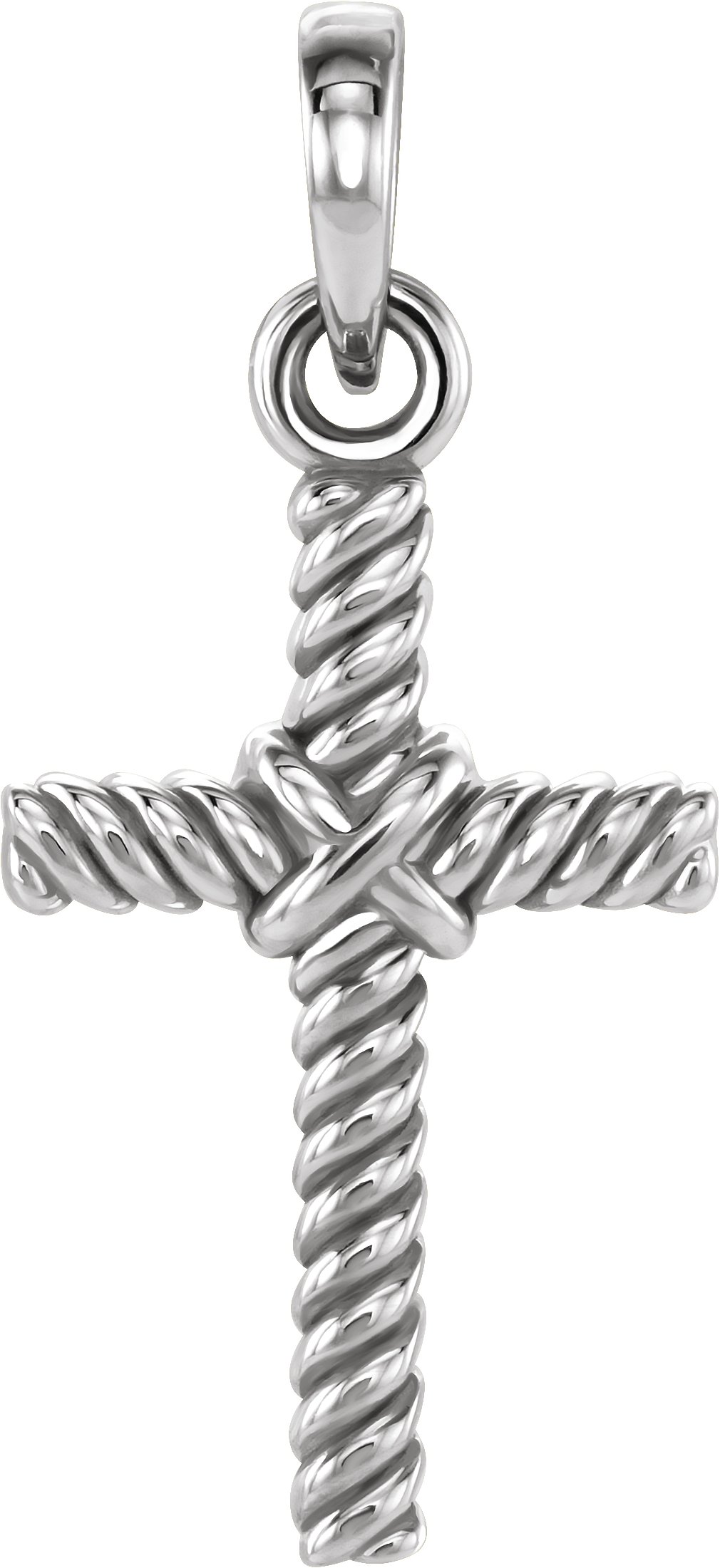 Rope Cross Pendant