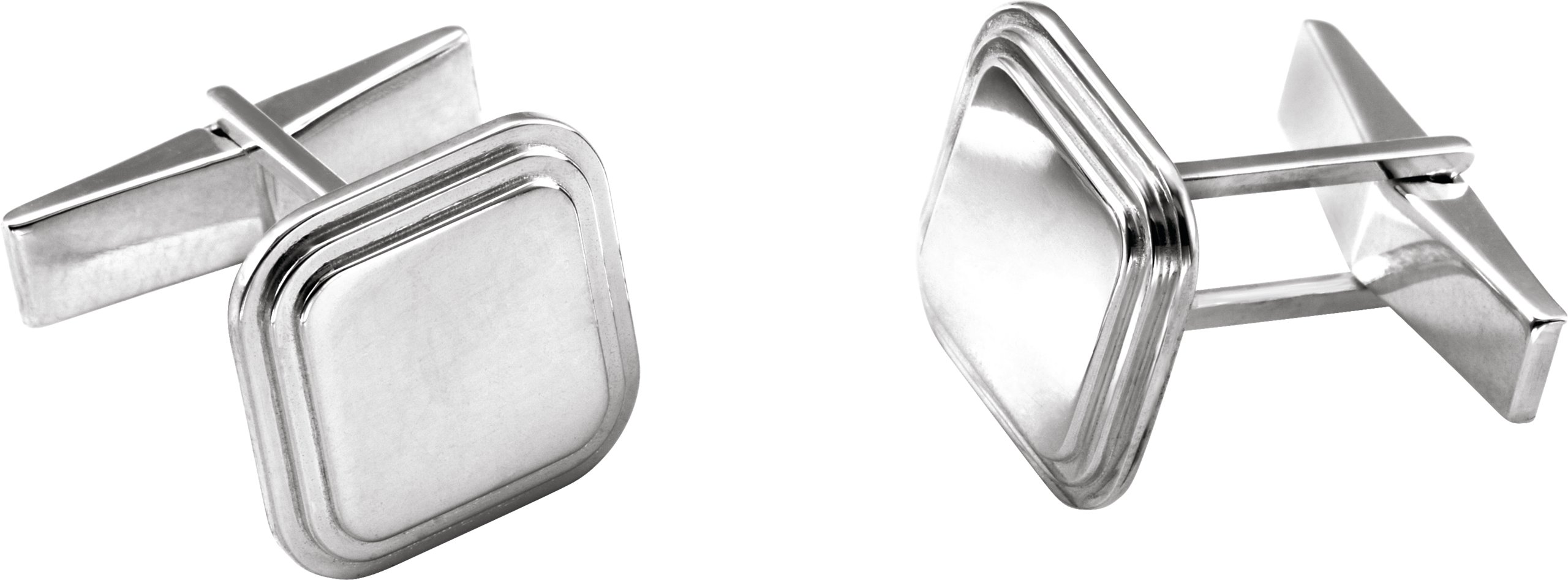Posh Mommy® Engravable Cuff Links