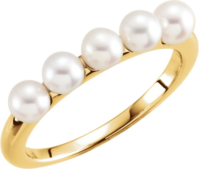 Stackable Pearl Ring