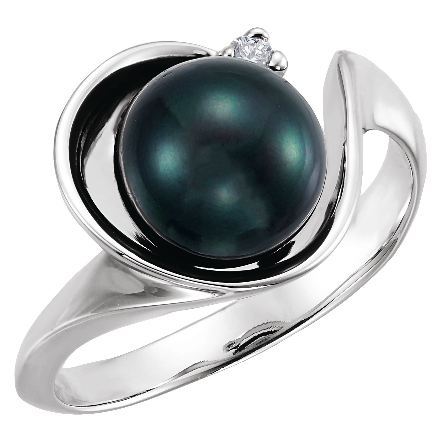 Accented Pearl Ring
