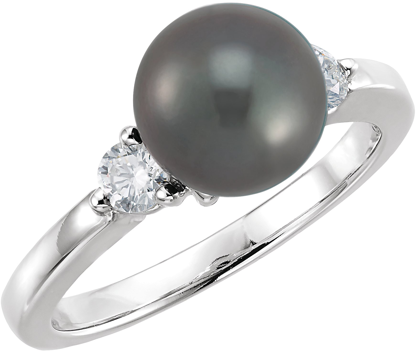 Accented Pearl Ring