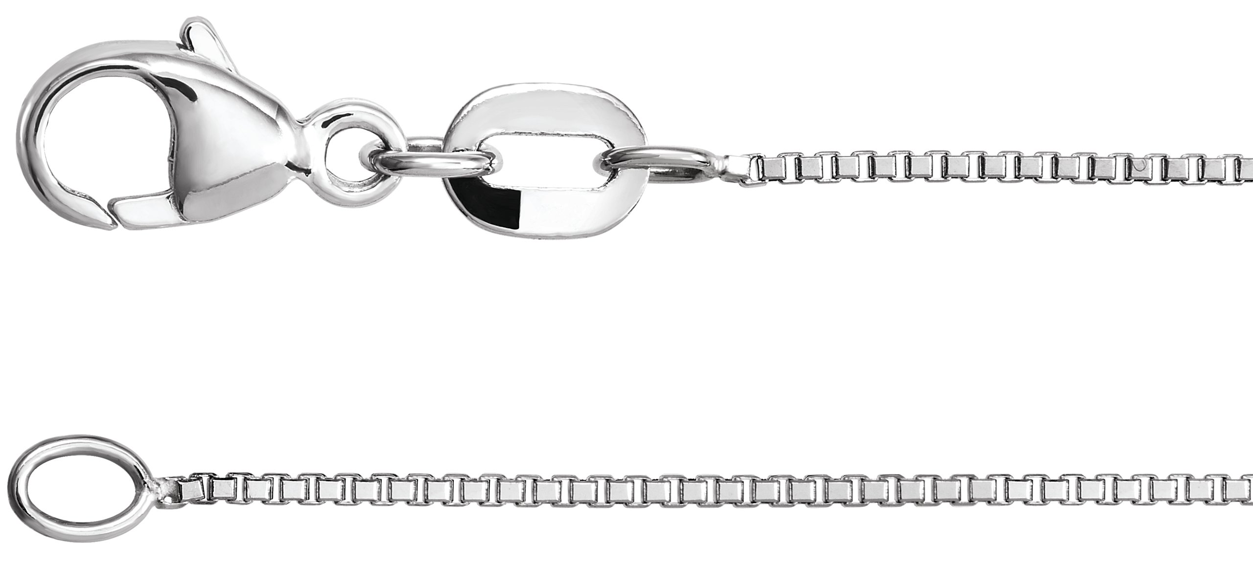 .80 mm Diamond-Cut Box Chain