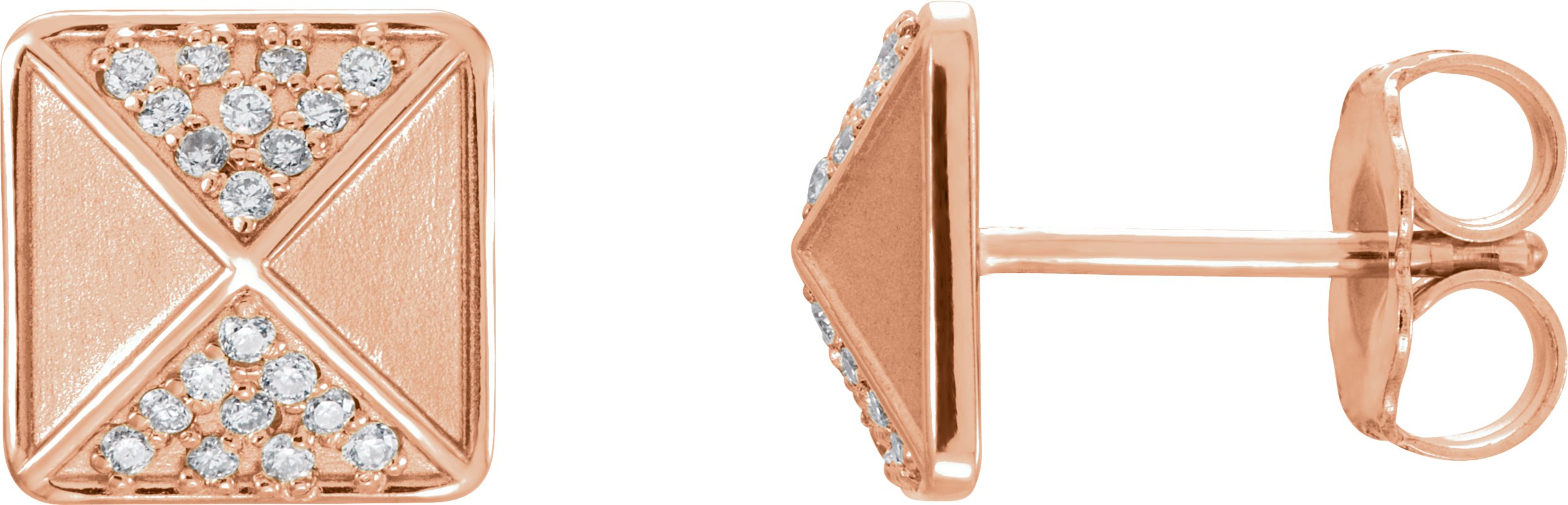 Pyramid Earrings