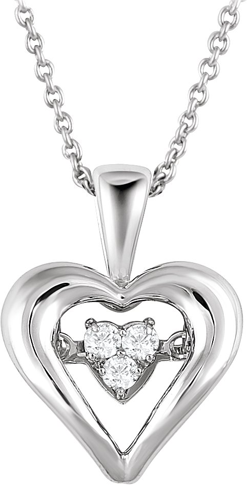 Mystara Diamonds® Heart Necklace