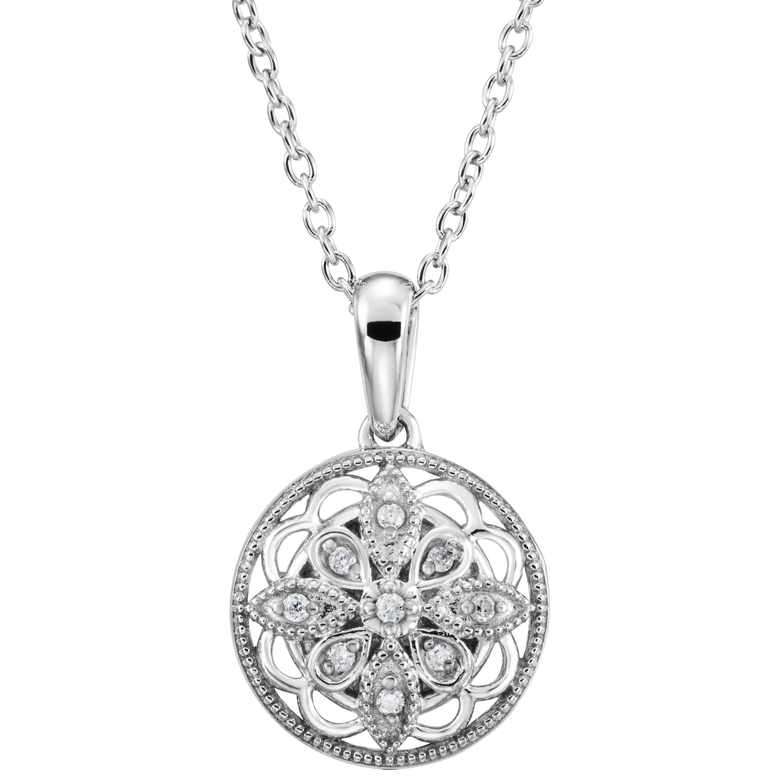 Granulated Filigree Necklace