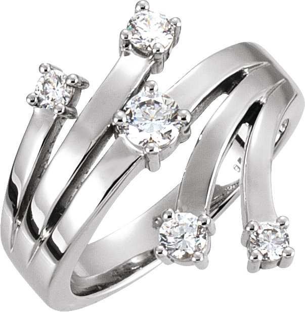 Accented Right Hand Ring