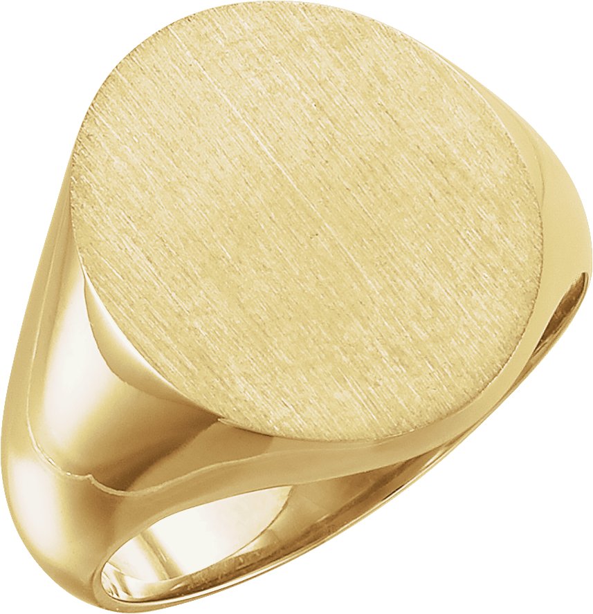 Oval Signet Ring