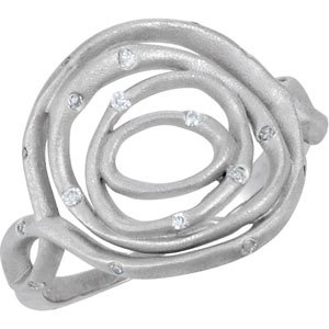 Accented Circle Ring