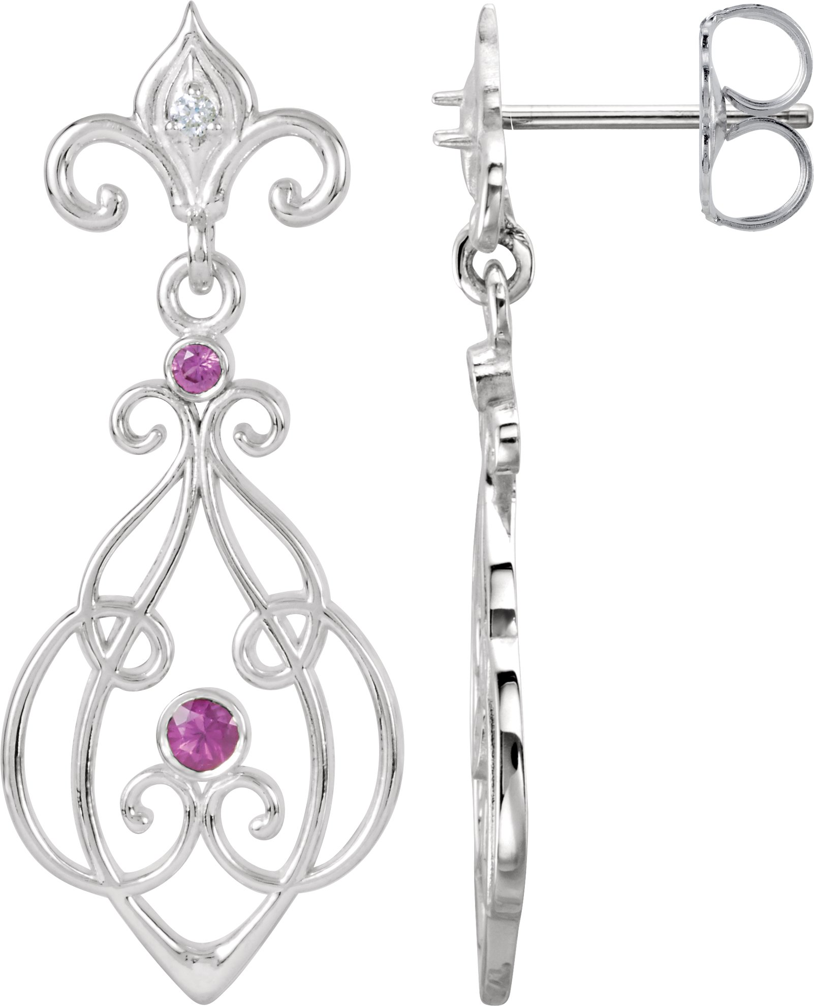 Fleur-de-lis Earrings
