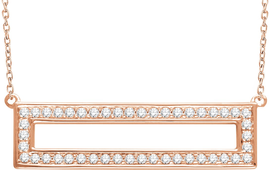 Rectangle Bar Necklace