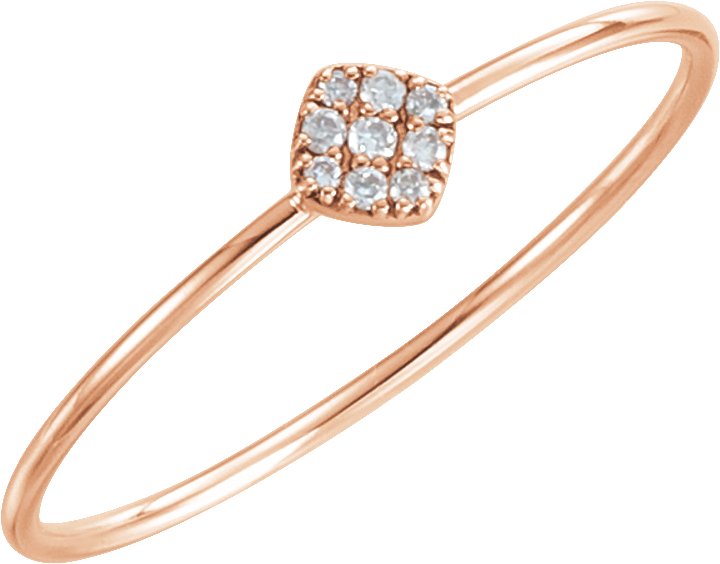 Petite Cluster Ring
