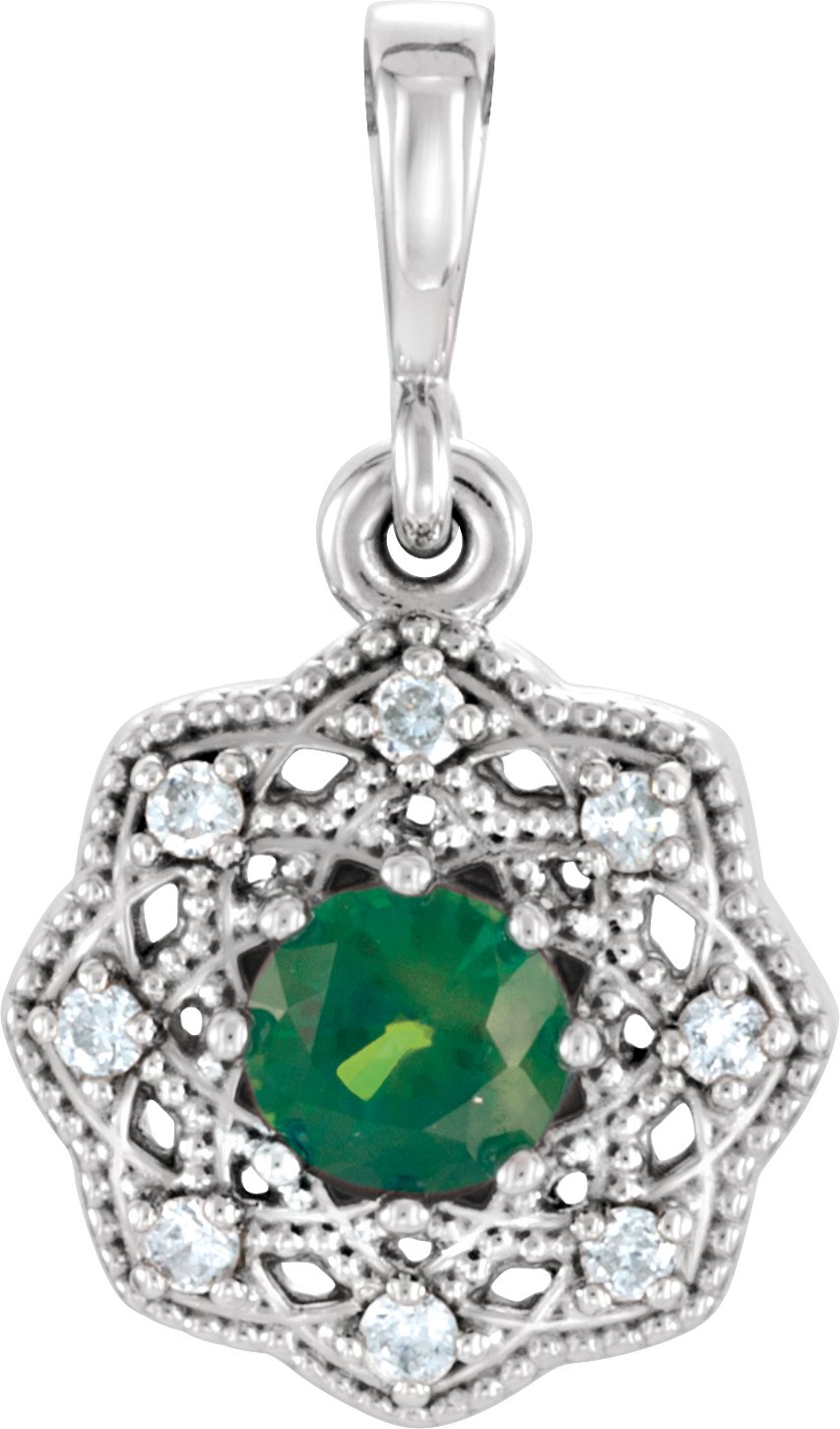 Halo-Style Pendant