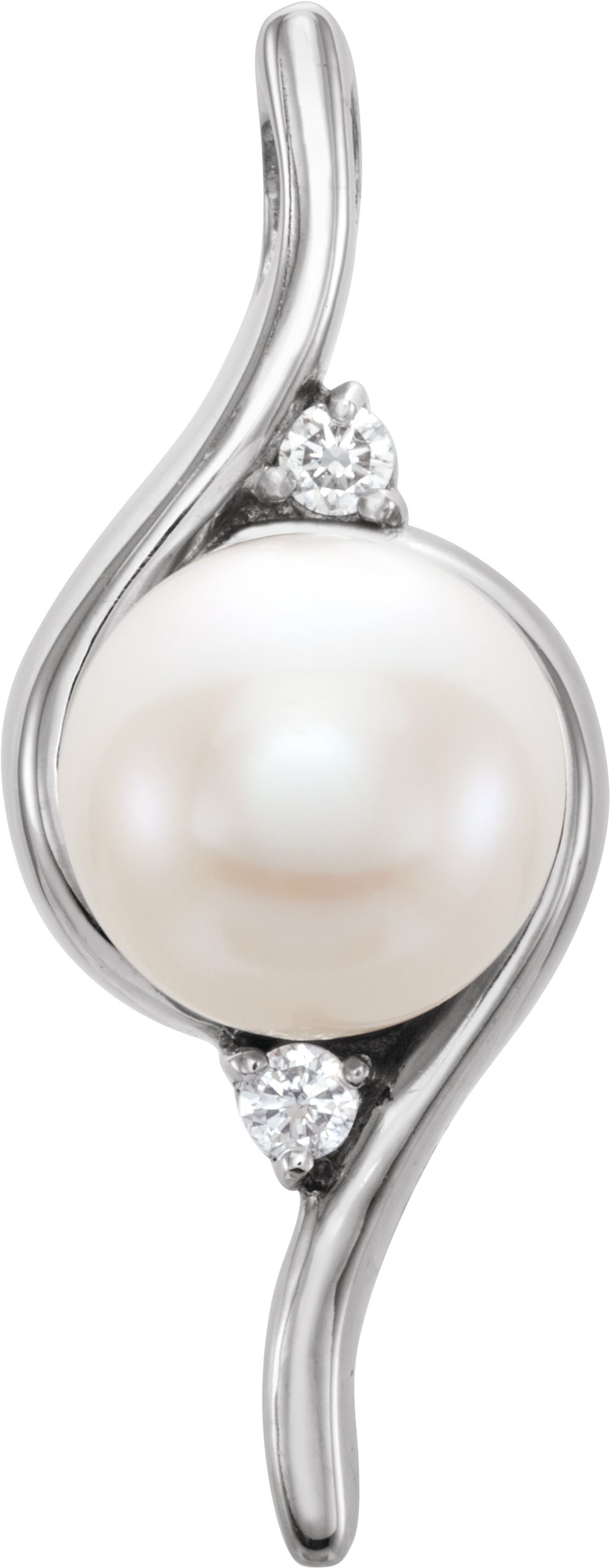 Accented Pearl Pendant