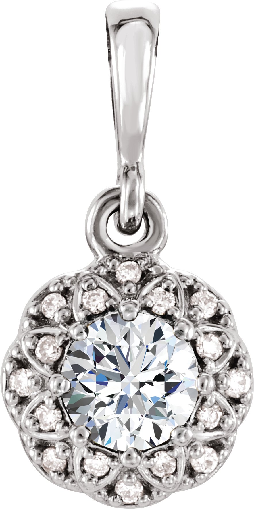 Halo-Style Pendant