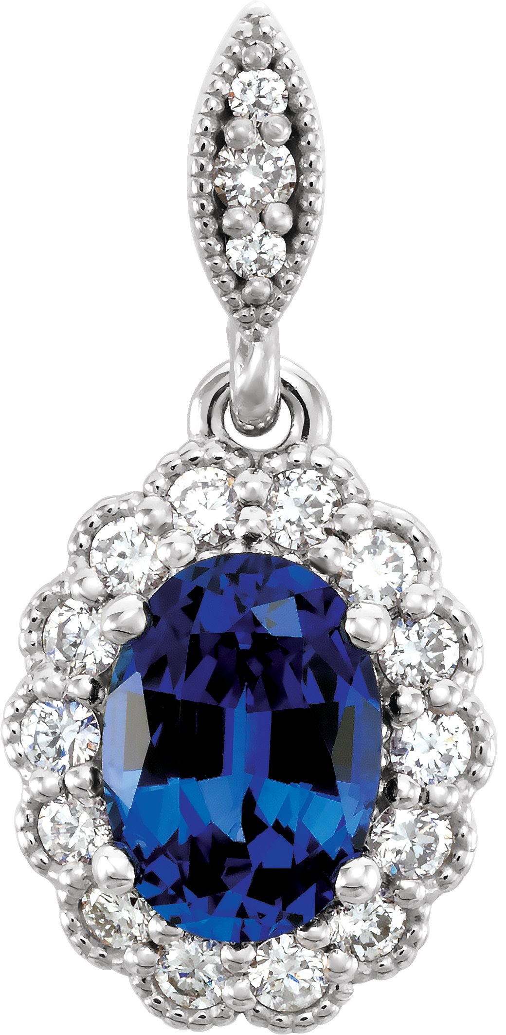 Halo-Style Pendant