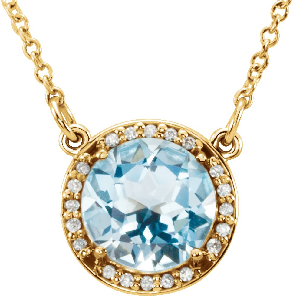 Halo-Style Necklace