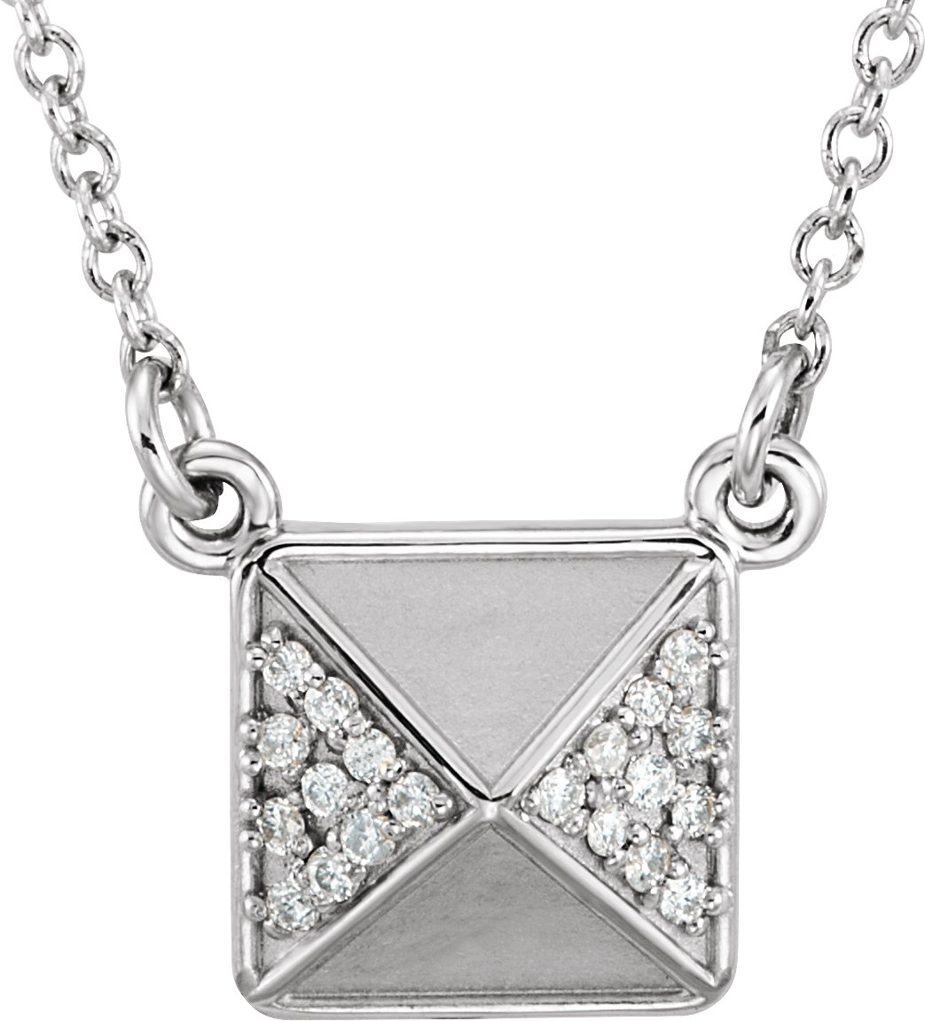 Pyramid Necklace or Center