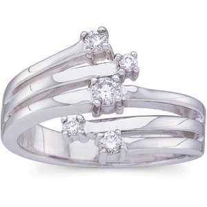 Accented Right Hand Ring