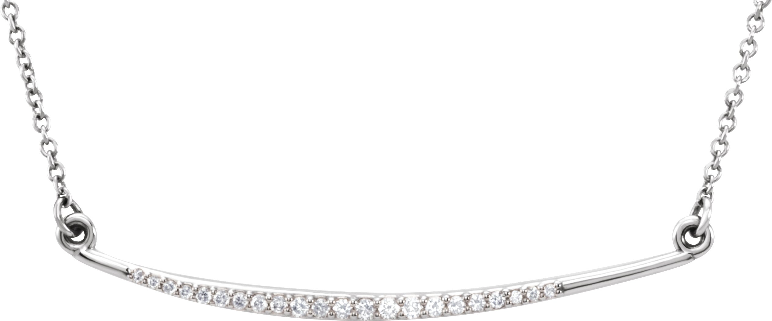 Curved Bar Necklace