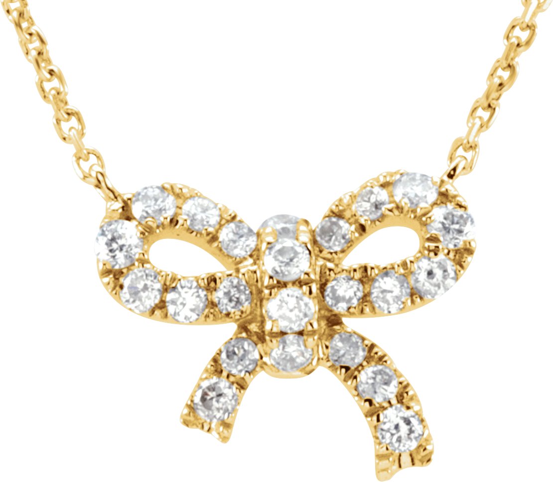 Bow Necklace