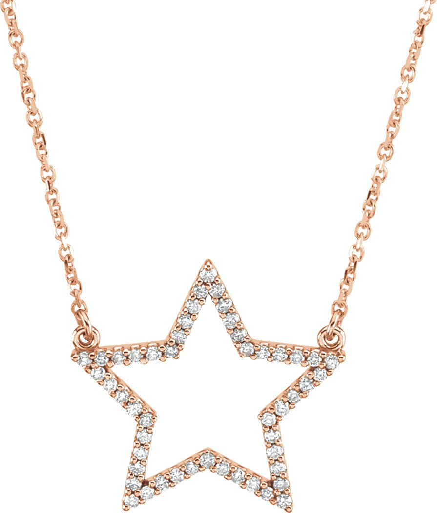 Accented Star Necklace