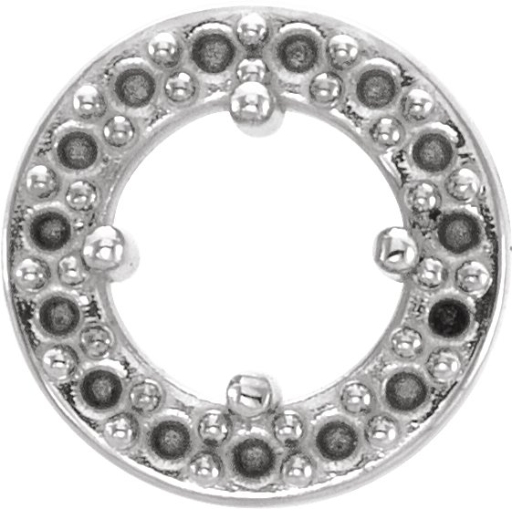 Halo-Style Necklace or Pendant 