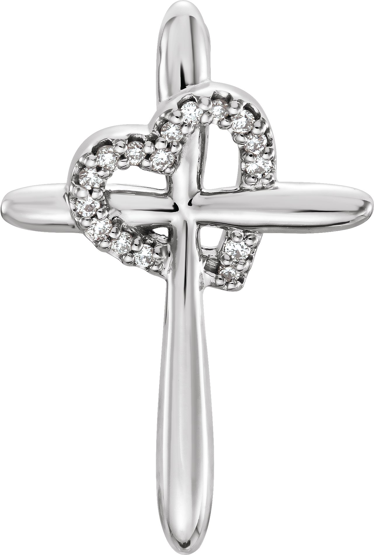Heart & Cross Pendant