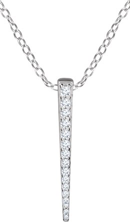 Graduated Bar Necklace