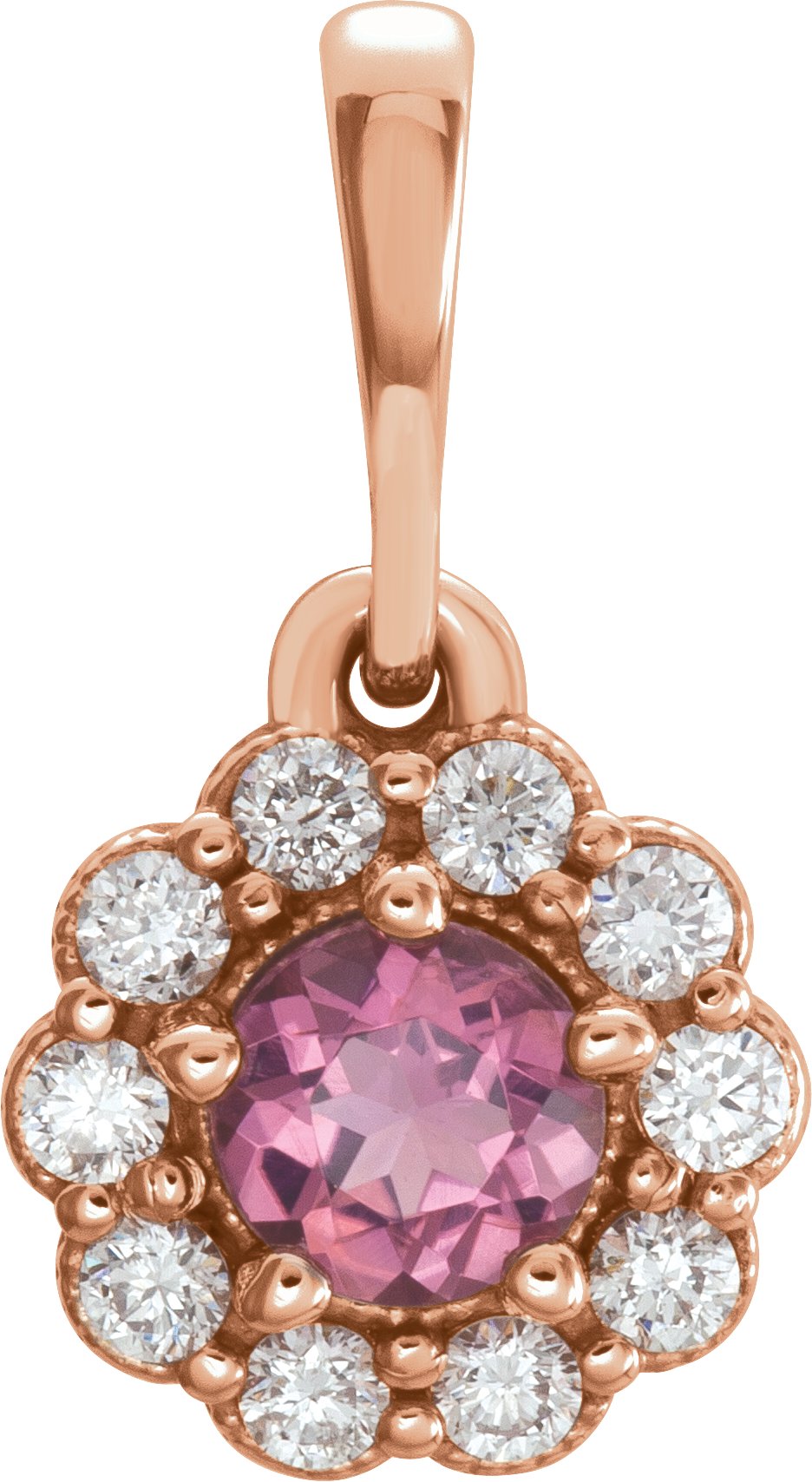 Halo-Style Pendant