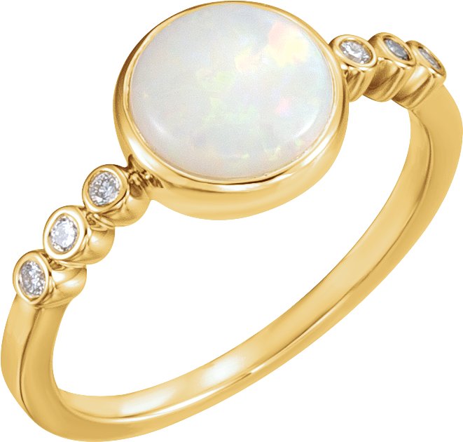 Bezel-Set Ring