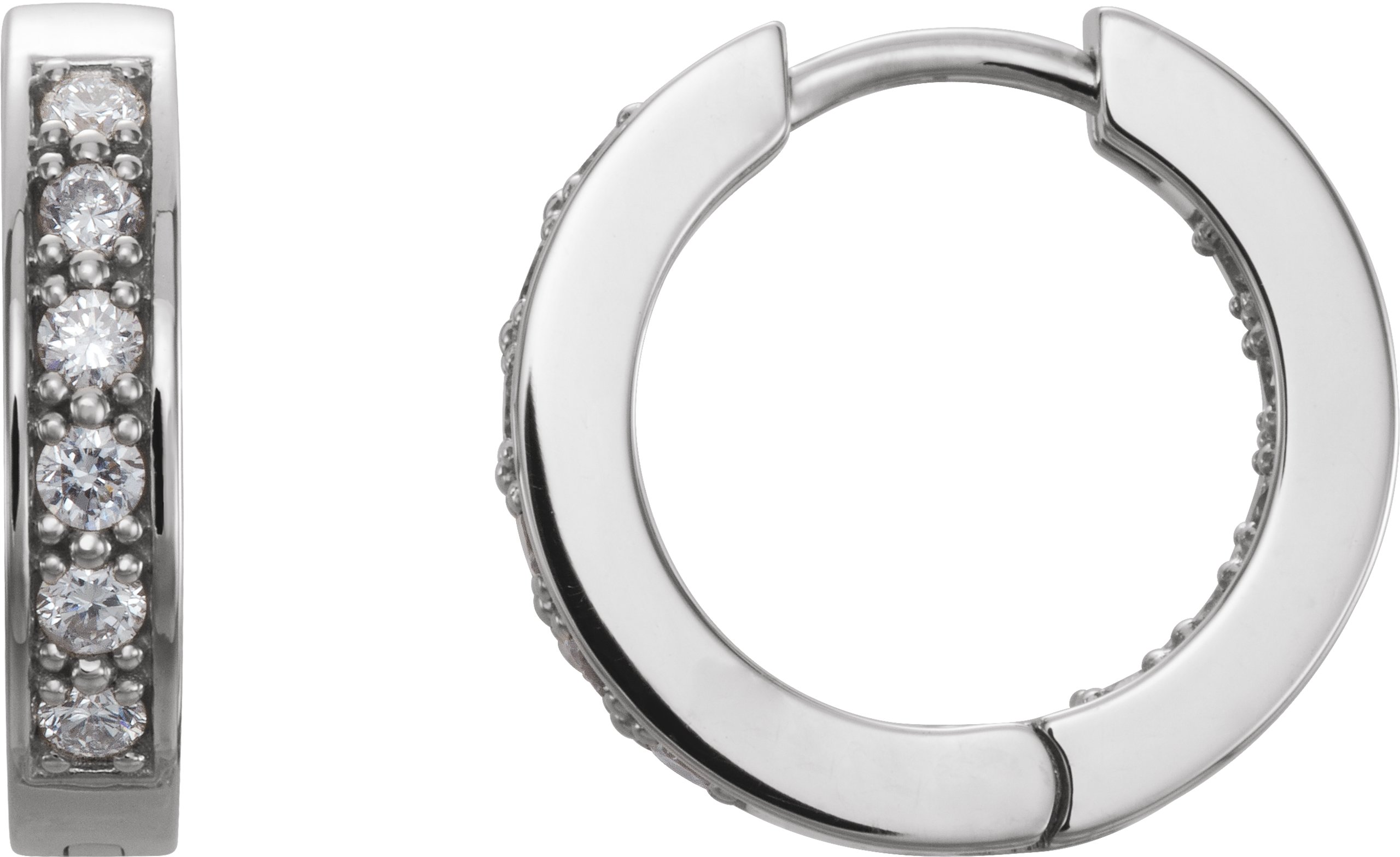 Inside-Outside Hoop Earrings