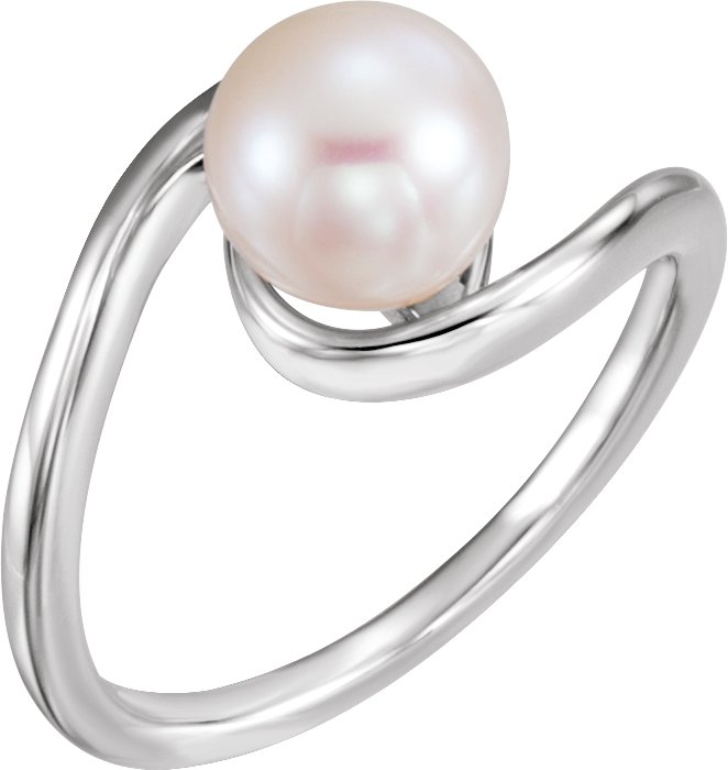 Pearl Freeform Ring