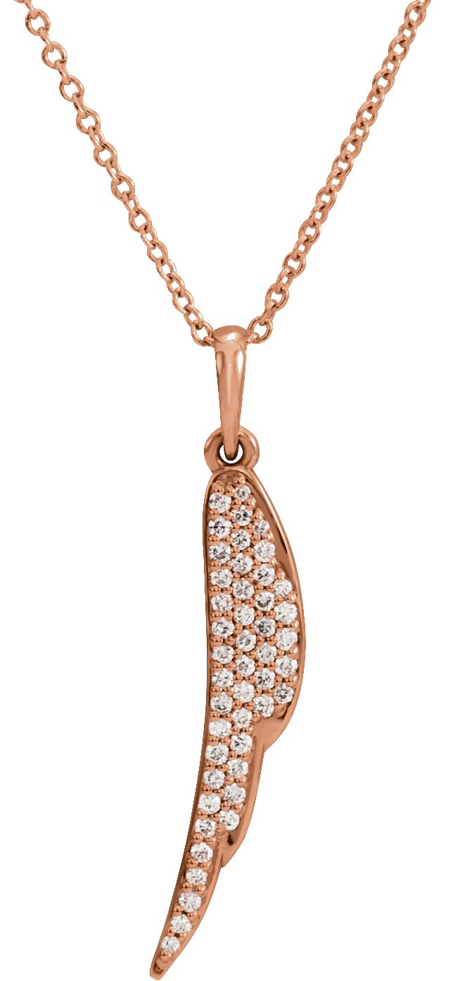 Feather Necklace or Pendant