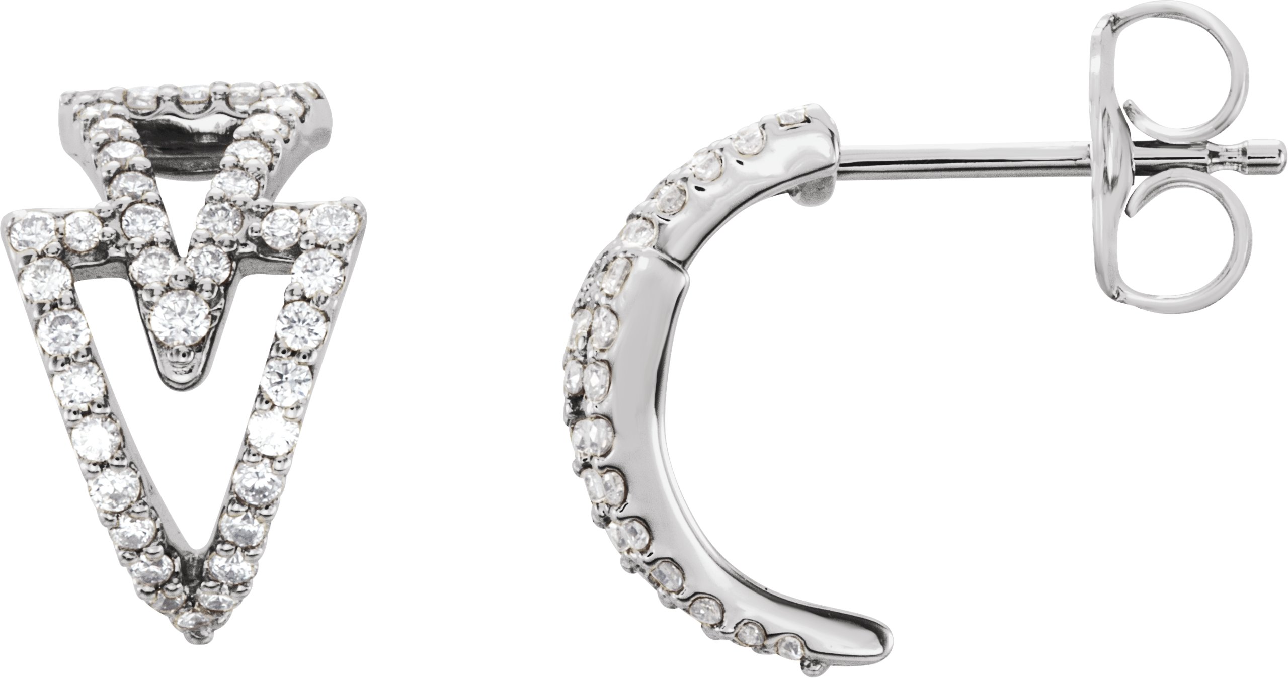 Geometric Hoop Earrings