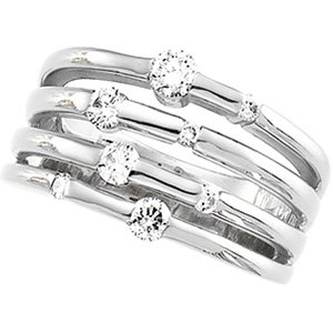 Accented Right Hand Ring