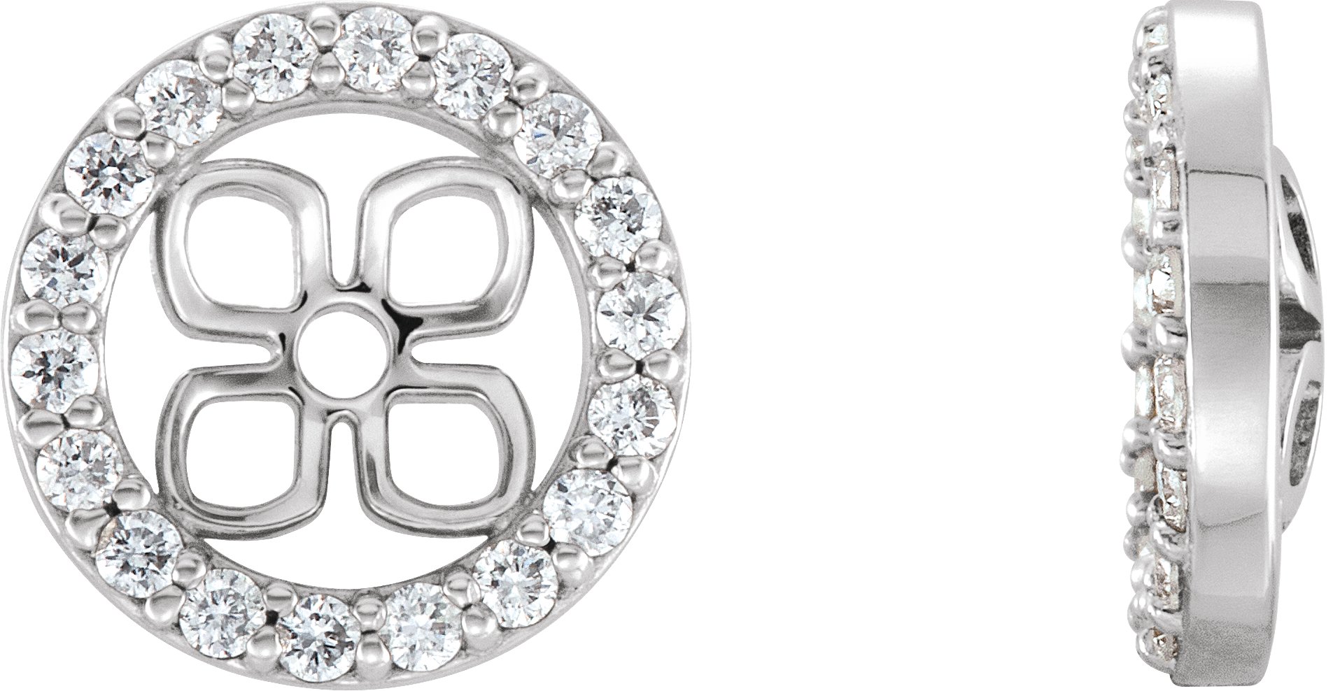 Halo-Style Earring Jackets