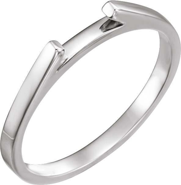 Solitaire Engagement Ring or Band 