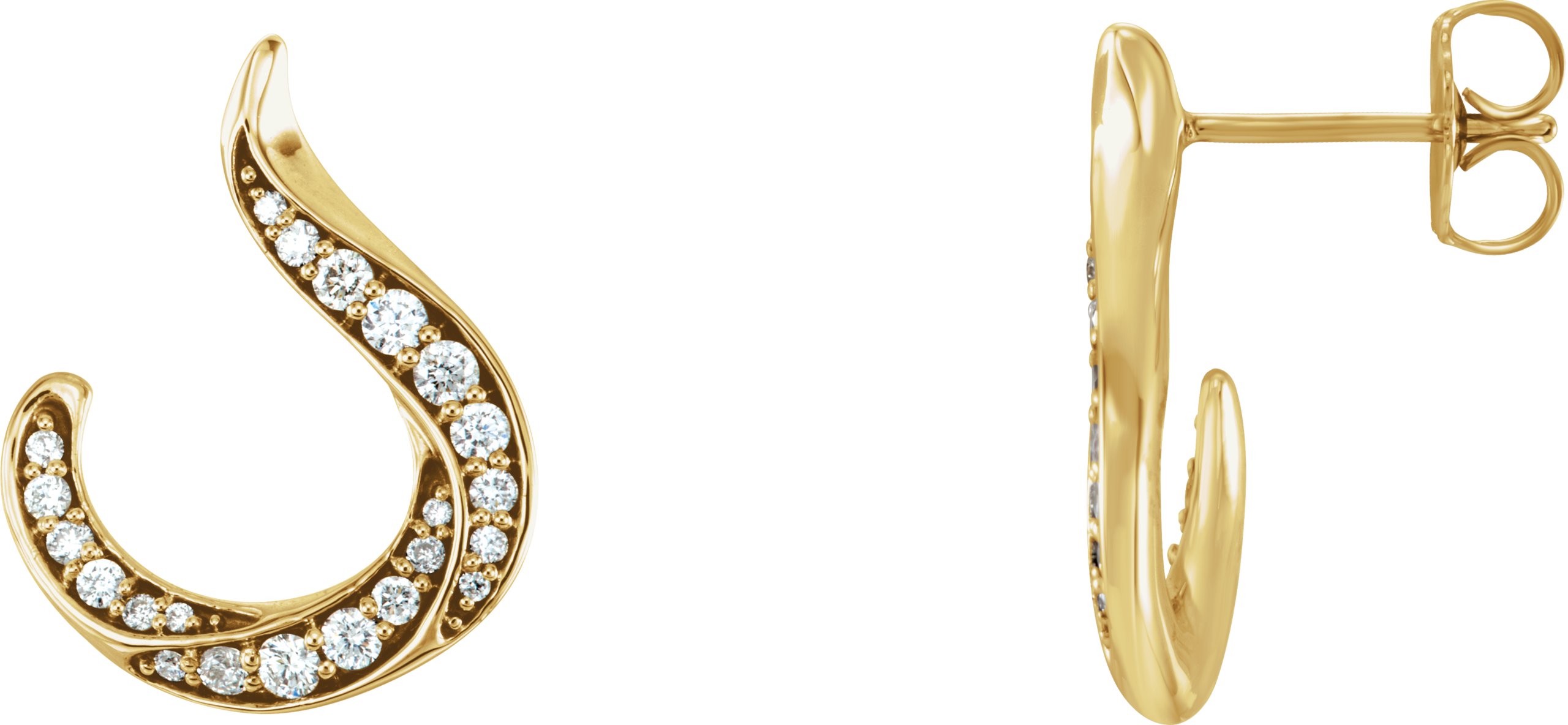 Accented Freeform Earrings