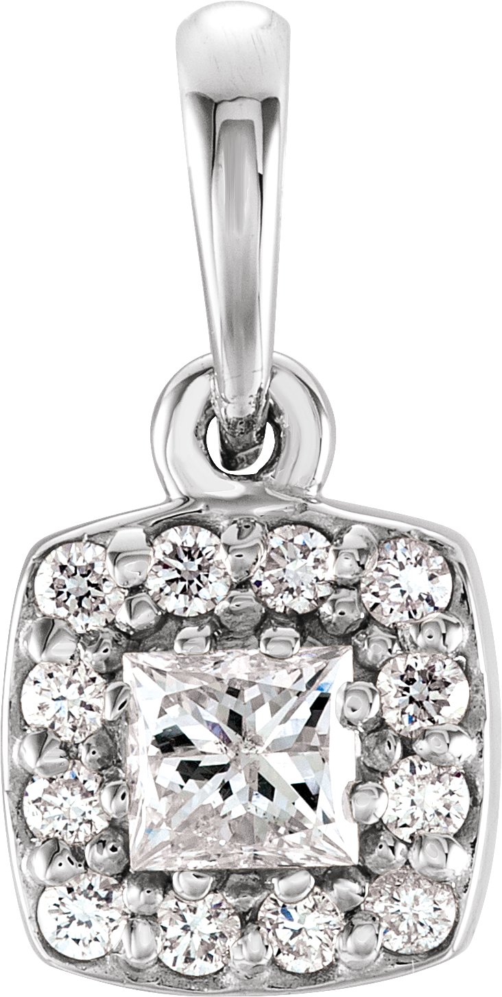 Halo-Style Pendant