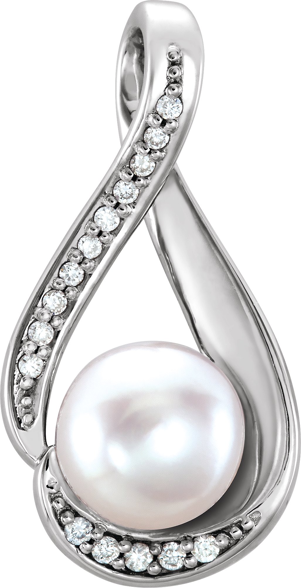 Accented Pearl Pendant