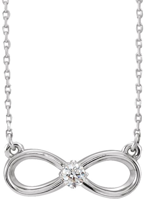 Infinity-Inspired Necklace or Center
