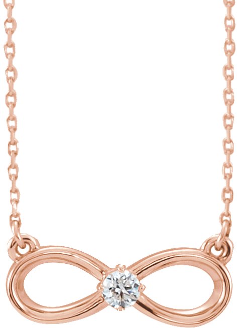 Infinity-Inspired Necklace or Center