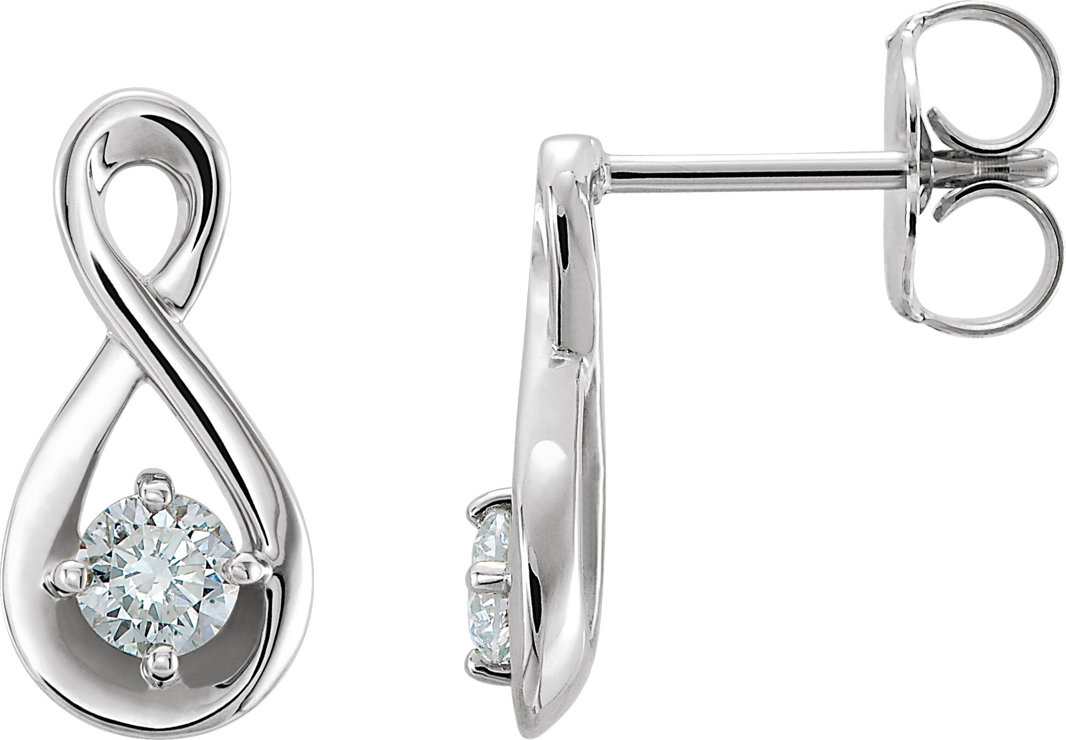 Infinity-Inspired Earrings