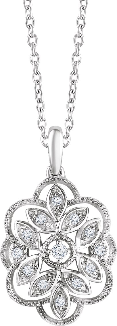 Granulated Filigree Necklace