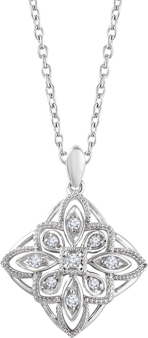 Granulated Filigree Necklace